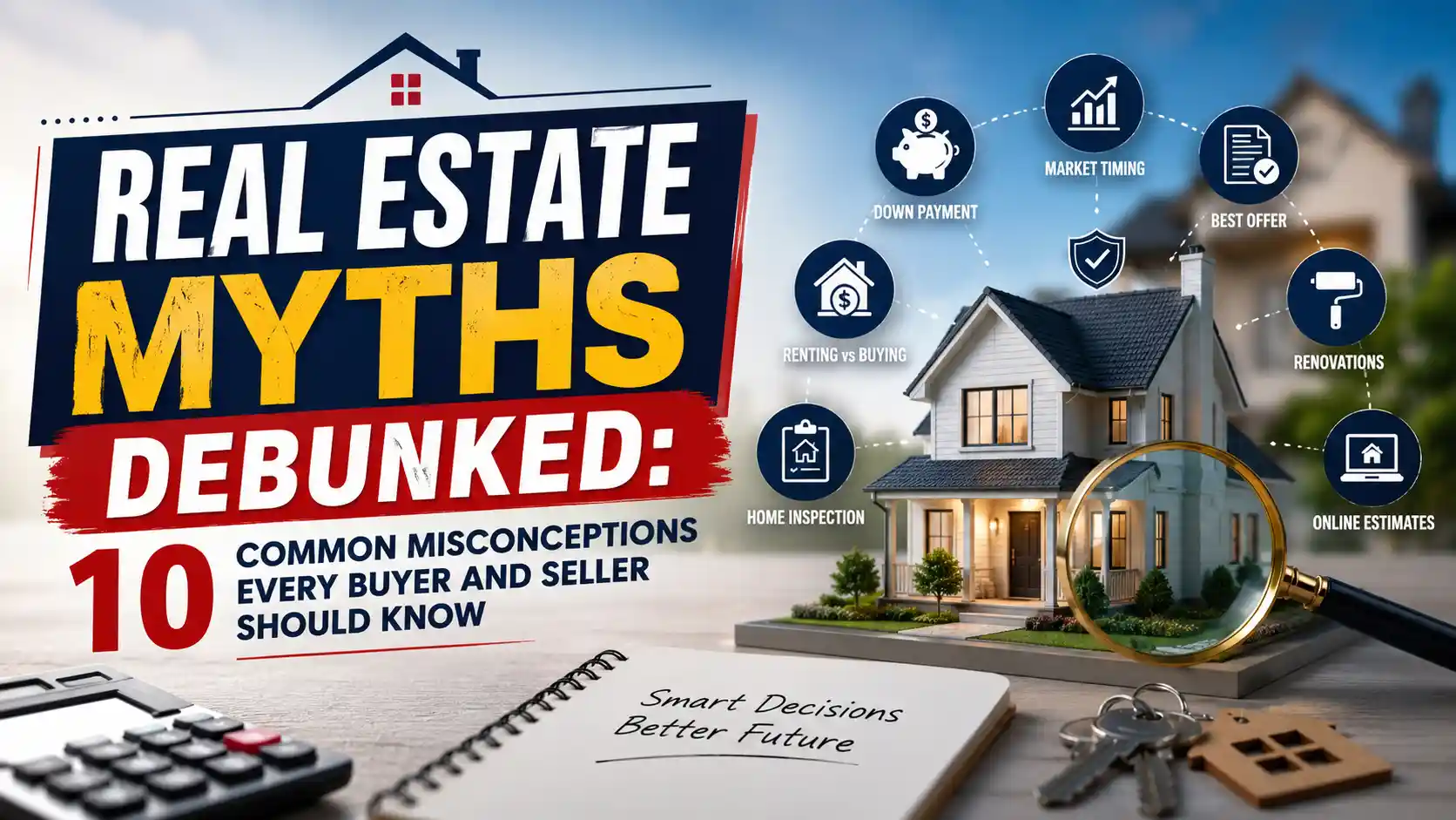 Real Estate Myths Debunked: 10 Common Misconceptions Every Buyer and Seller Should Know